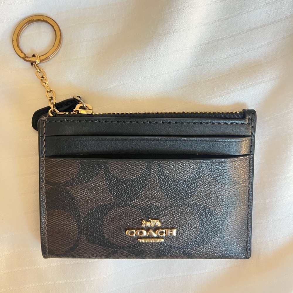 Coach Cardholder with Key Loop
